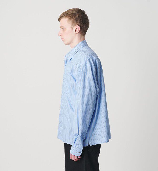 MONKEY TIME「コットン クロップド シャツ」|シャツ・ブラウス|