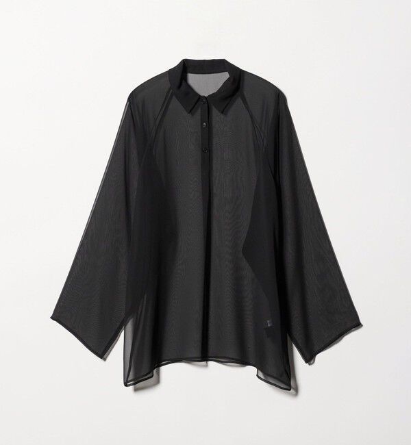 ATTISESSION「＜ATTISESSION＞ラグラン ポロカラーシャツ」|シャツ・ブラウス|