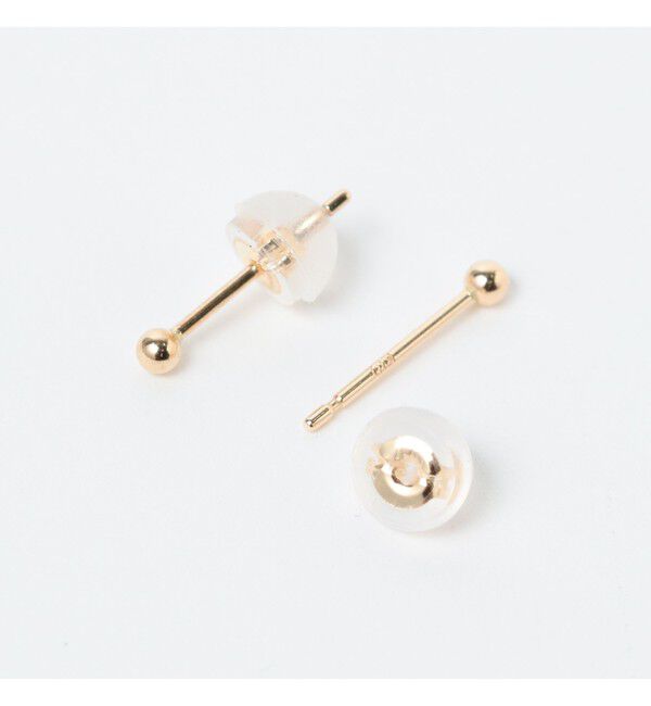 Ray BEAMS 「Ray BEAMS / K10 2mm ボールピアス」|ピアス|