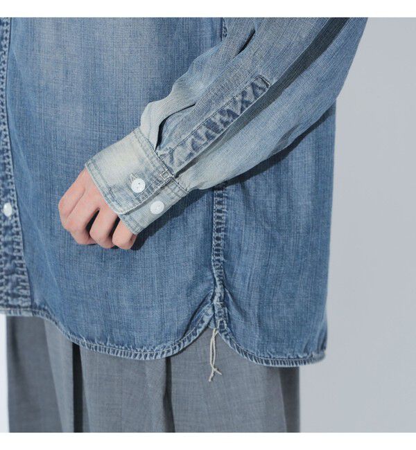 BEAMSBOY「maturely / ブリーチ ストラップ ロングスリーブ」|シャツ・ブラウス|