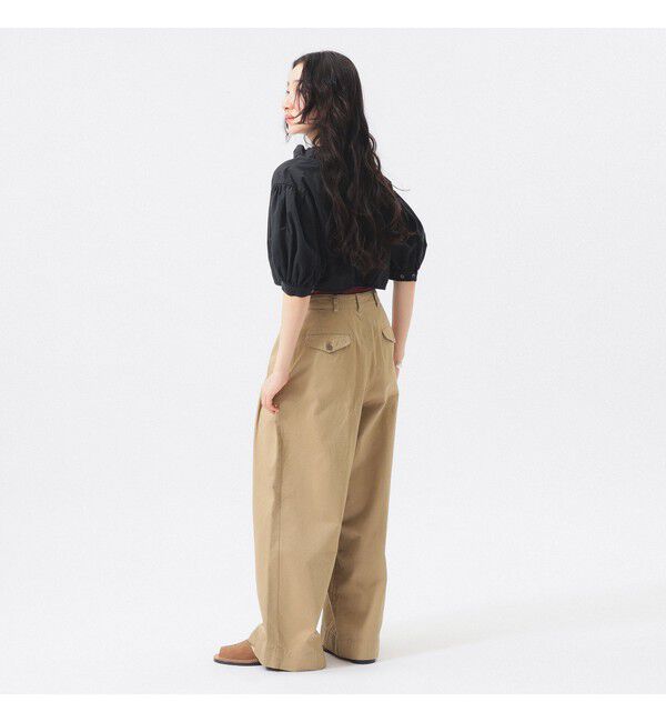 BEAMSBOY「フリル ショート ブラウス」|シャツ・ブラウス|