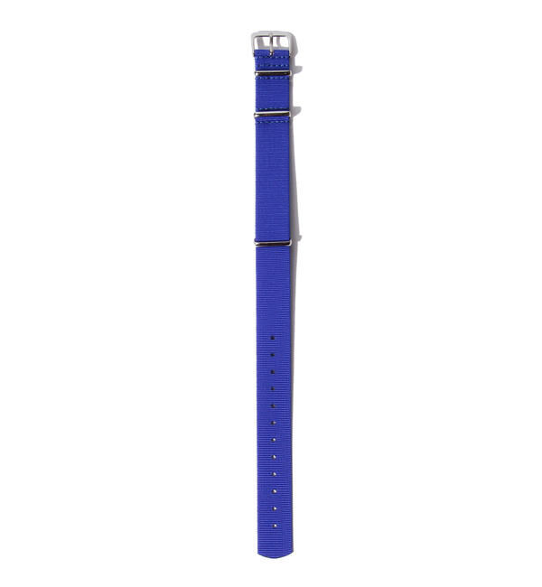 BEAMS PLUS「BEAMS PLUS / NATO TYPE ナイロンベルト（18mm）」|ベルト|COBALT BLUE