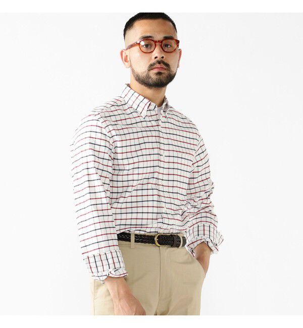 BEAMS PLUS「Leather Mesh Belt」|ベルト|