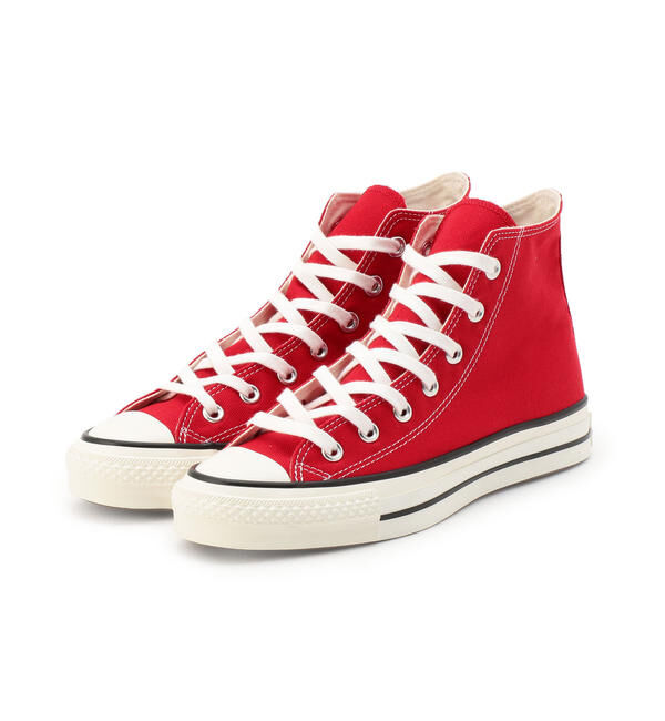 SHIPS for women「CONVERSE:CANVAS ALLSTAR J HI」|スニーカー|レッド