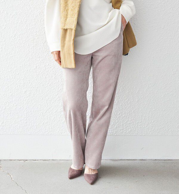 SHIPS for women「〈手洗い可能〉ストレッチ混 細 コーデュロイ スリム パンツ ◇」|その他|