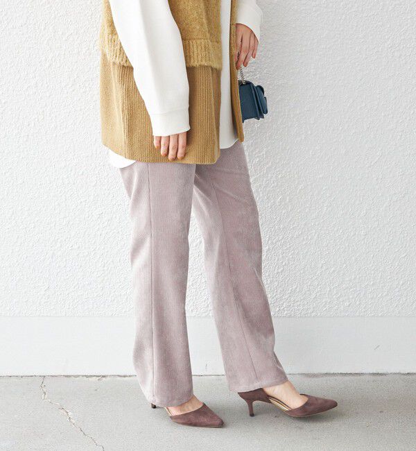 SHIPS for women「〈手洗い可能〉ストレッチ混 細 コーデュロイ スリム パンツ ◇」|その他|