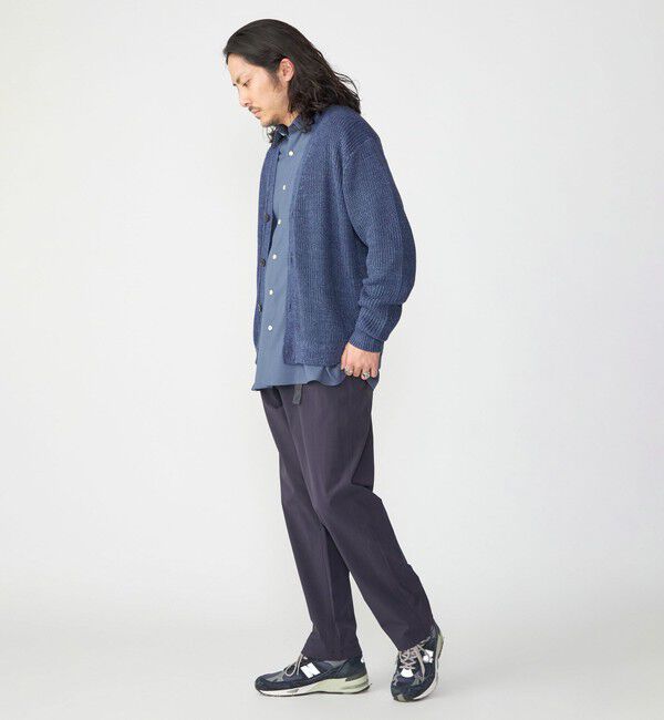 SHIPS「SHIPS: 9GG サンフェード リネン Vネック カーディガン」|カーディガン|