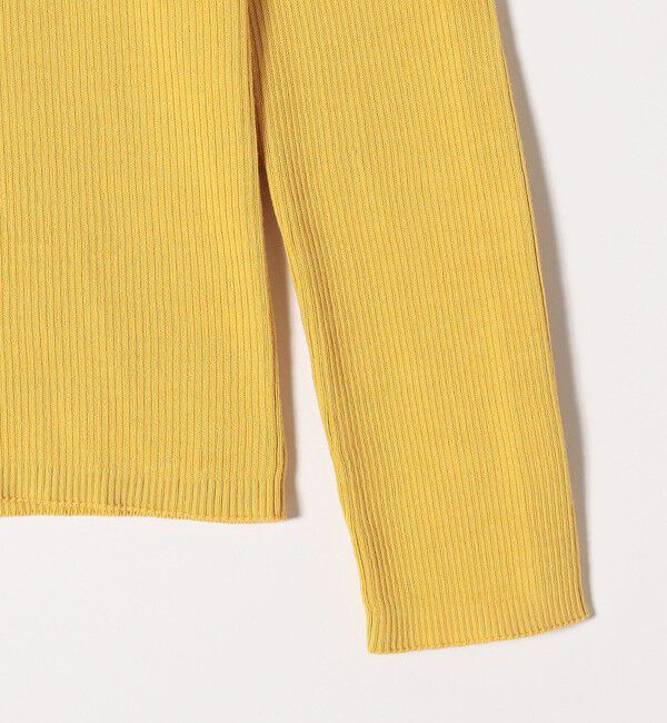 quaranciel「quaranciel:〈手洗い可能〉コットン Vネック リブ ニット」|ニット・セーター|