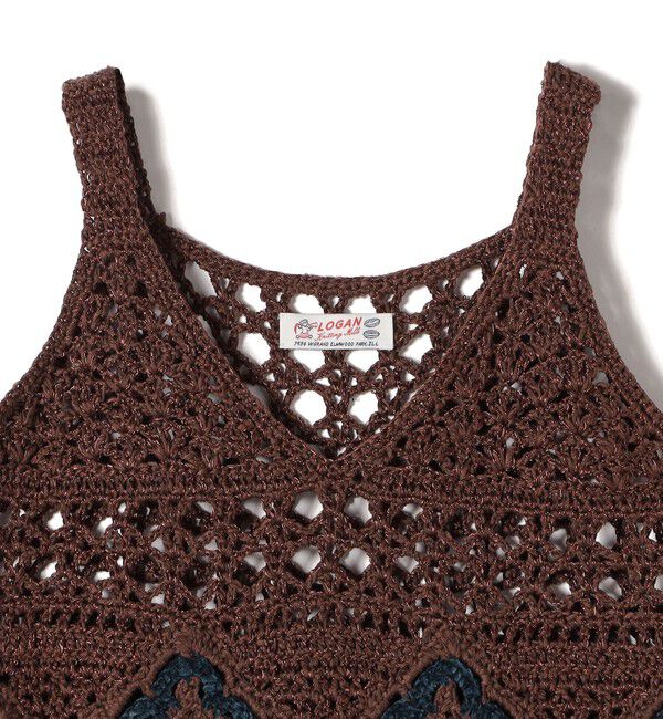 SHIPS for women「LOGAN KNITTING MILLS:〈手洗い可能〉モール ビスチェ」|ニット・セーター|