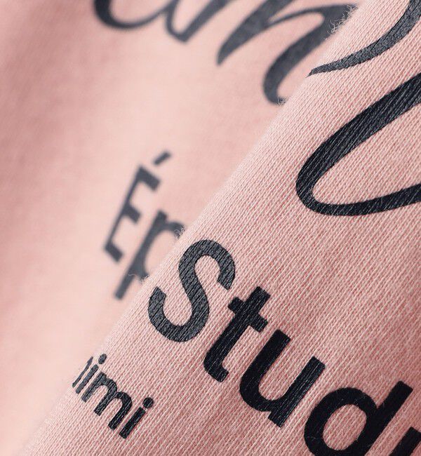 SHIPS any「【SHIPS any別注】MONMIMI:〈洗濯機可能〉ロゴ プリント ロンTEE 25AW」|Tシャツ・カットソー|