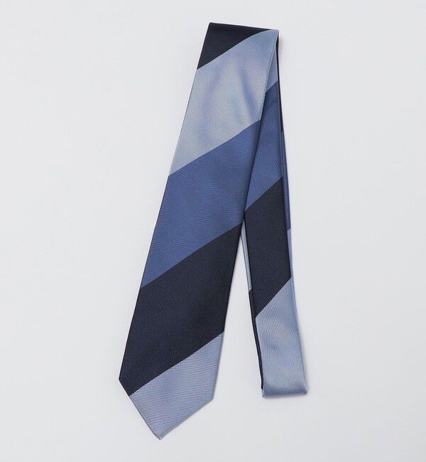 SHIPS Colors 「SHIPS Colors:シルク ストライプ ネクタイ1」|ネクタイ・蝶ネクタイ|コバルトブルー