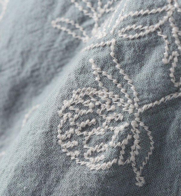 SHIPS KIDS「SHIPS KIDS:100～130cm /エンブロイダリー オープンカラー シャツ」|シャツ・ブラウス|