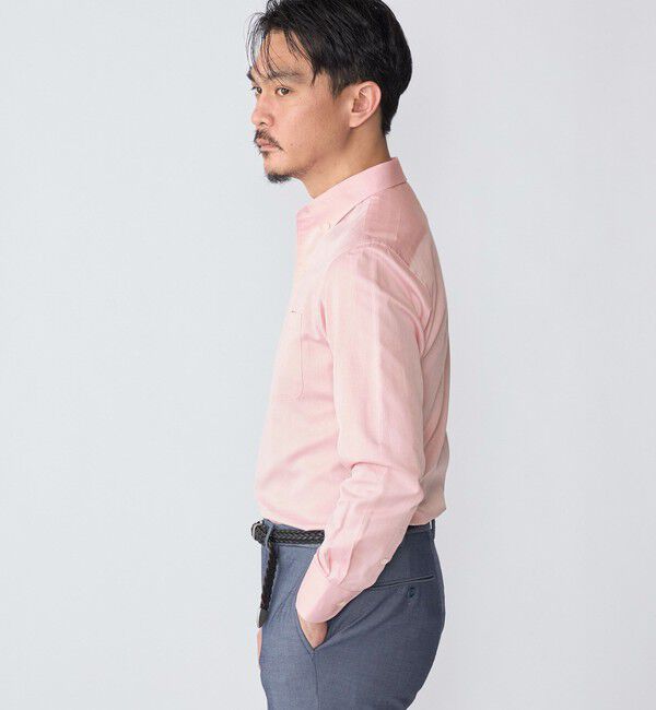 SHIPS「SHIPS: MADE IN JAPAN ピケ イタリアン ボタンダウン シャツ」|シャツ・ブラウス|