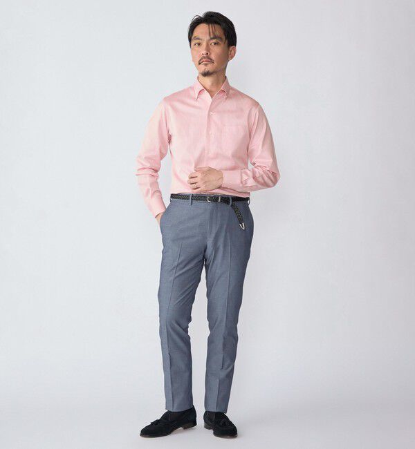 SHIPS「SHIPS: MADE IN JAPAN ピケ イタリアン ボタンダウン シャツ」|シャツ・ブラウス|