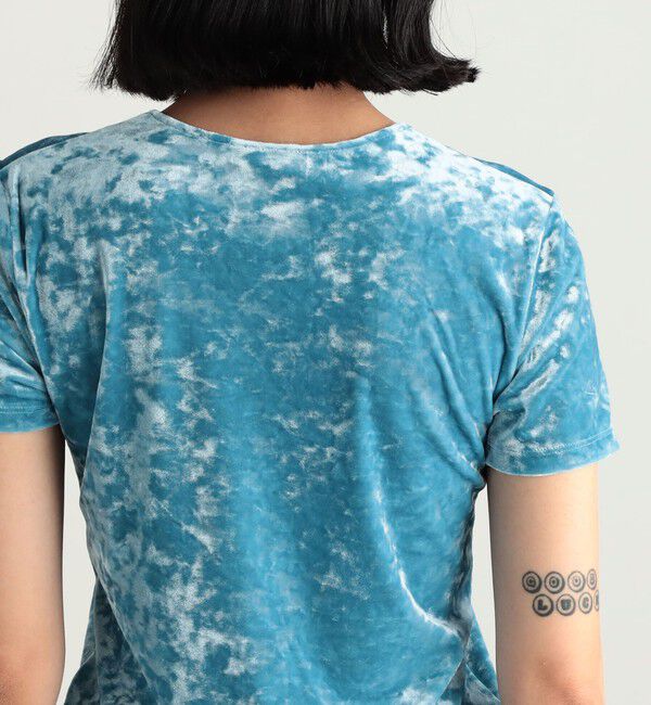 Edition「クラッシュベロアTシャツ」|Tシャツ・カットソー|