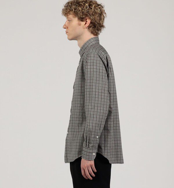 TOMORROWLAND MENS「ウールコットンビエラ セミワイドカラーシャツ」|シャツ・ブラウス|