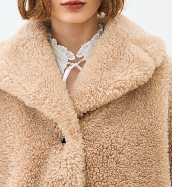 TOMORROWLAND collection「テディファー ショートコート」|その他|