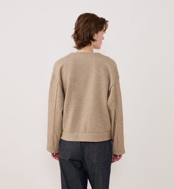 GALERIE VIE「カシミヤペーパー ライダースジャケット」|ライダースジャケット|