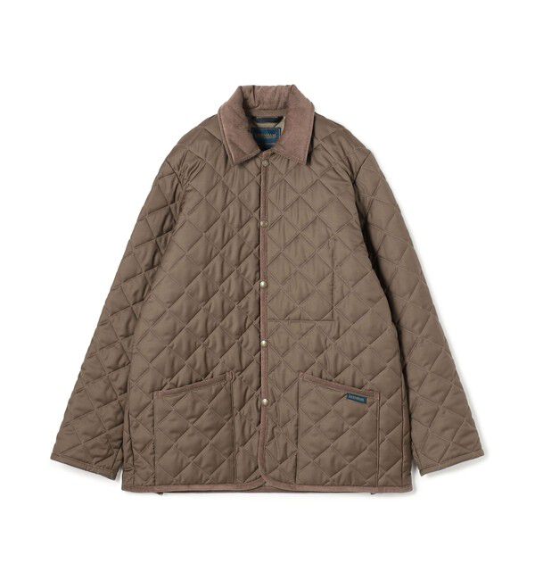 TOMORROWLAND MENS「【別注】LAVENHAM DENHAM ウールキルティングブルゾン V.B.CANONICO」|ブルゾン・スタジャン|45 キャメル