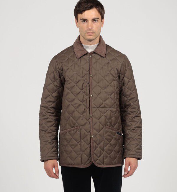 TOMORROWLAND MENS「【別注】LAVENHAM DENHAM ウールキルティングブルゾン V.B.CANONICO」|ブルゾン・スタジャン|