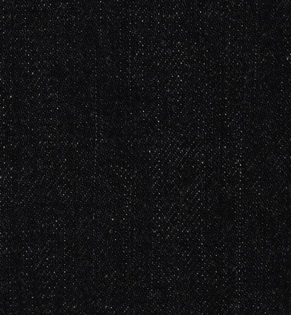 Edition「ブラックデニム ドローコードパンツ」|デニム|