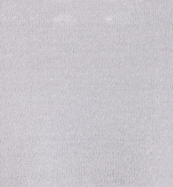 DES PRES「リネンファブリックコンビ ショートニットジャケット」|ノーカラージャケット|