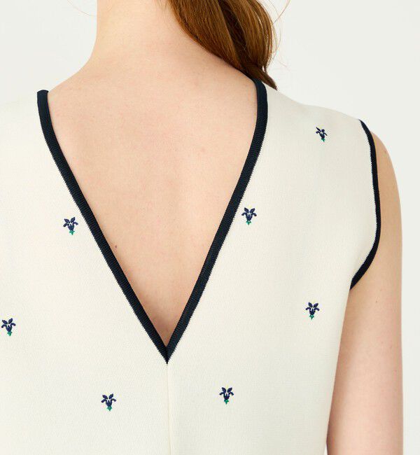 Ballsey「【WEB先行予約】ミラノリブ 2-wayノースリーブプルオーバー」|ニット・セーター|