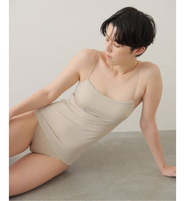 EMILYWEEK「【ACTIVE】Bamboo ストレッチキャミソール（ベージュ、グリーン）」|インナー|