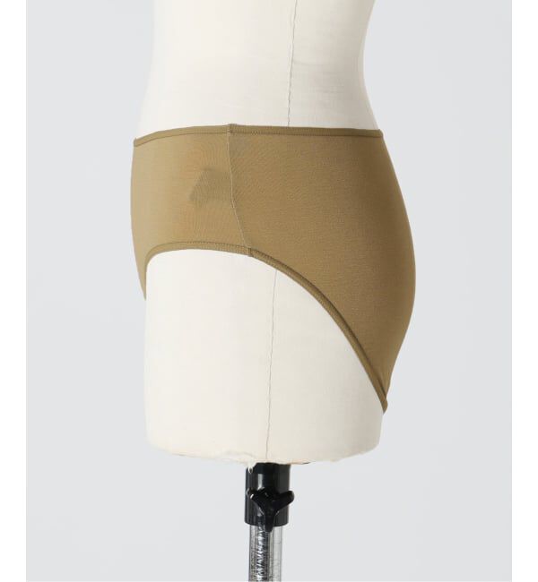 EMILYWEEK「【RESET】オーガニックコットン混 ショーツ（ベージュ、ボルドー）」|インナー|