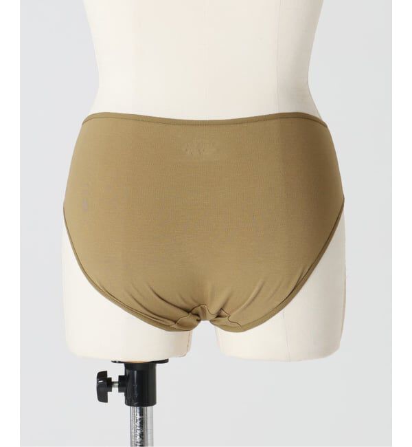 EMILYWEEK「【RESET】オーガニックコットン混 ショーツ（ベージュ、ボルドー）」|インナー|