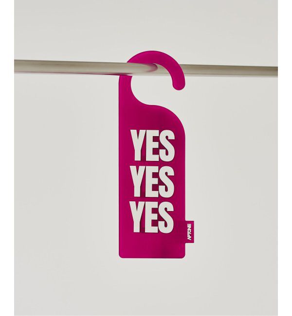 journal standard Furniture「【APTONE/アプトン】R-LIM　ドアサイン」|ステーショナリー|ピンク