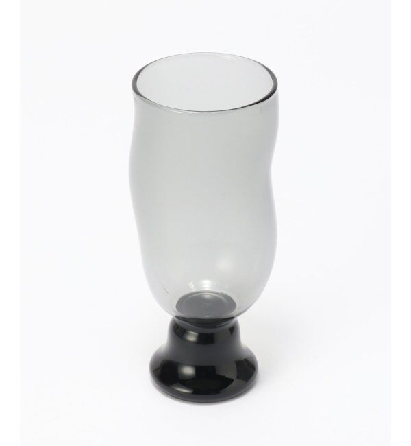 journal standard Furniture「WAVY GOBLET GLASS GY　ゴブレット グラス」|食器・キッチングッズ|