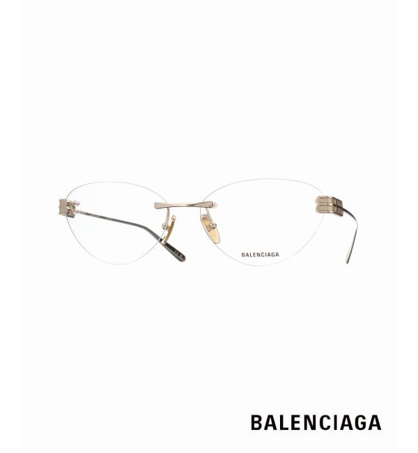 EYETHINK「BALENCIAGA BB0489O004 Optical」|メガネ|ゴールド