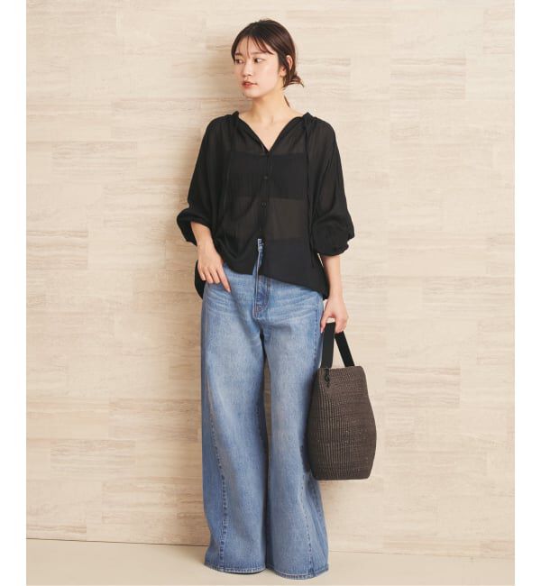 Plage「《追加予約》REMAKE WIDE DENIM パンツ」|デニム|