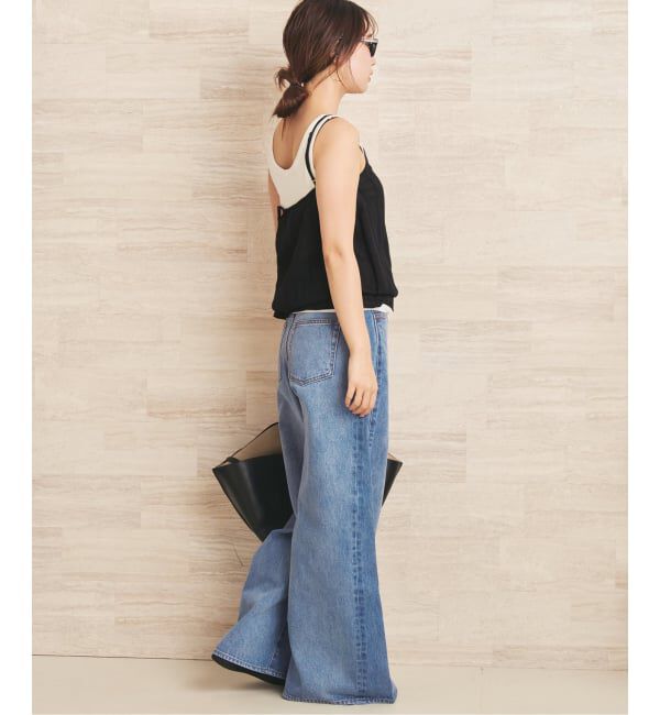 Plage「《追加予約》REMAKE WIDE DENIM パンツ」|デニム|