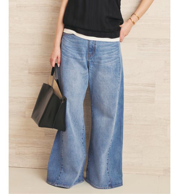 Plage「《追加予約》REMAKE WIDE DENIM パンツ」|デニム|