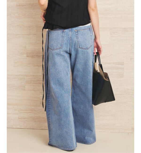 Plage「《追加予約》REMAKE WIDE DENIM パンツ」|デニム|