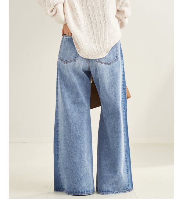 Plage「《追加予約》REMAKE WIDE DENIM パンツ」|デニム|