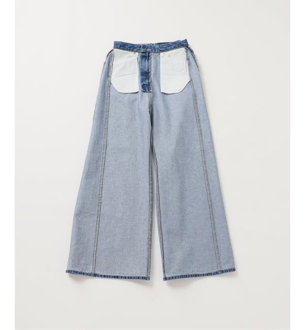 Plage「《追加予約》REMAKE WIDE DENIM パンツ」|デニム|