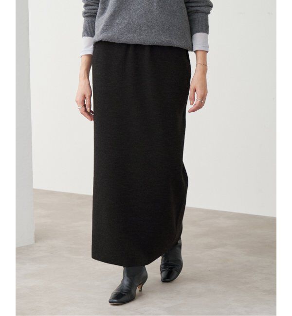 IENA「《追加》スーパーファインスムースニットスカート」|スカート|