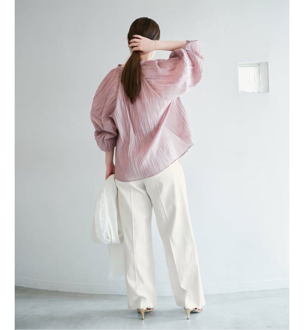 IENA「ベルテッドチノパンツ」|チノ|