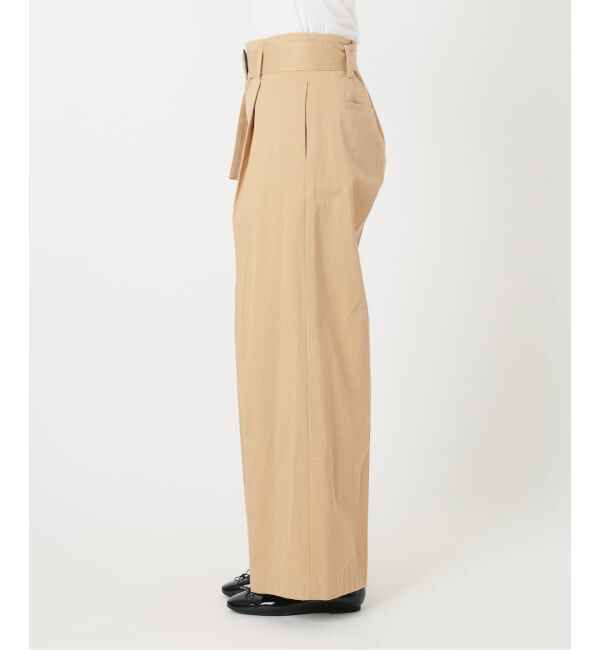 IENA「ベルテッドチノパンツ」|チノ|