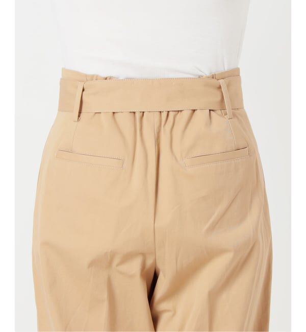 IENA「ベルテッドチノパンツ」|チノ|