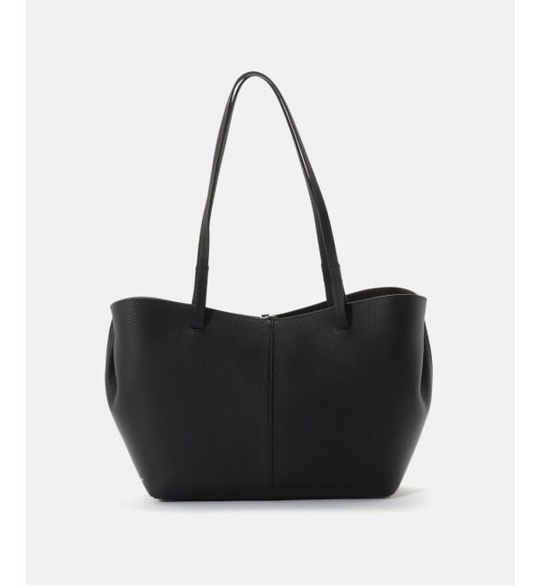 IENA「FEEL AND TASTE/フィールアンドテイスト Vela L バッグ F211B551」|トートバッグ|ブラック