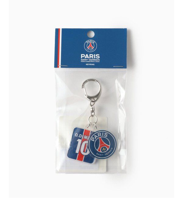 Paris Saint-Germain「【Paris Saint-Germain / パリ・サン＝ジェルマン】 JUSTICE PLAYER KEYCHAIN」|その他|ホワイト