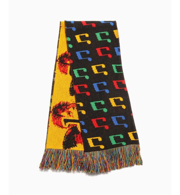 PULP「MONTMARTRE NEW YORK / モンマルトル ニューヨーク YELLOW TO 10 SCARF」|バンダナ・スカーフ|その他カラー K