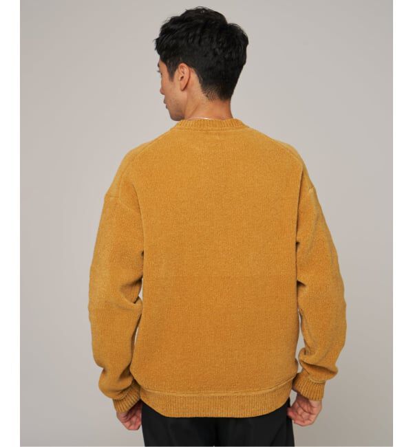 EDIFICE「《追加》シェニール ヤーン クルーネック ニット」|ニット・セーター|
