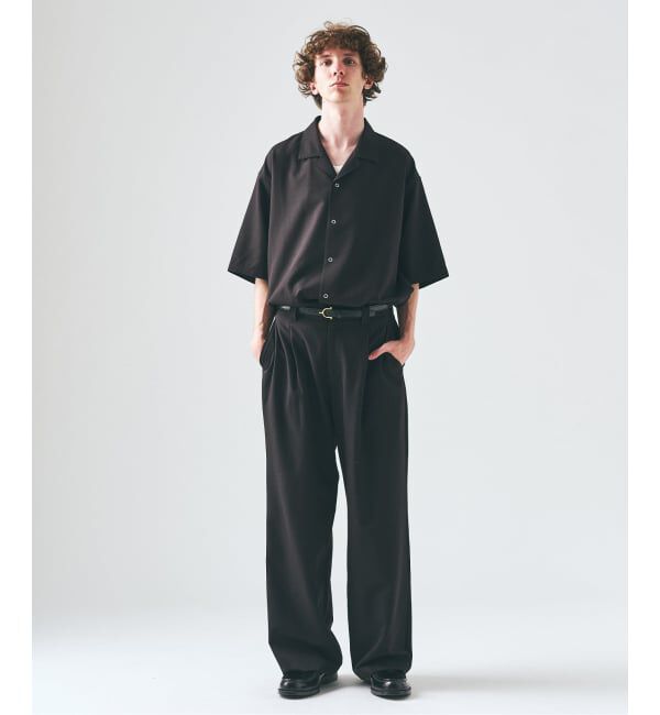 417 EDIFICE「TRリングドット オープンシャツ」|シャツ・ブラウス|