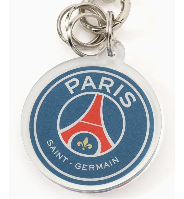 Paris Saint-Germain「【Paris Saint-Germain 】JUSTICE  EXTRA THICK ACRYLIC KEYHOLD」|キーケース|