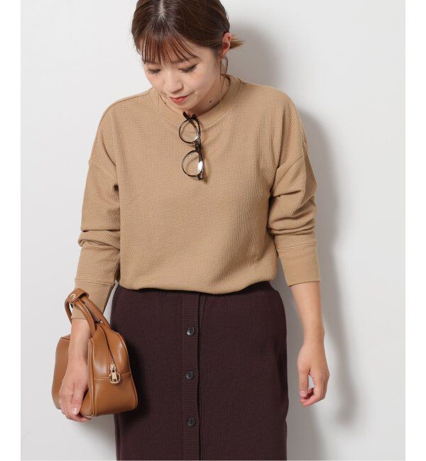 JOURNAL STANDARD relume「《追加3》TCワッフルオーバーサイズロングスリーブTシャツ」|Tシャツ・カットソー|